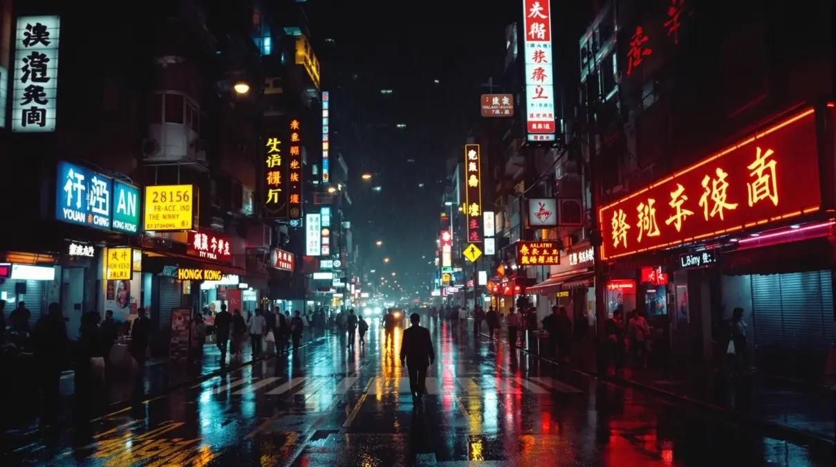 霓虹雨夜 · 都市迷离 - 吉吉影视高清画廊